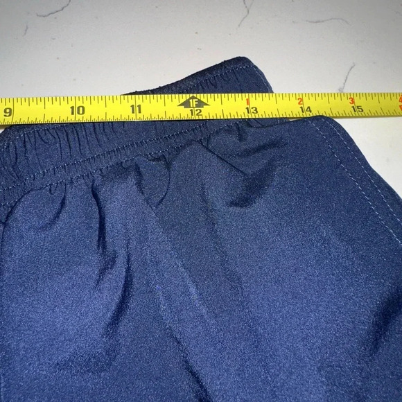 NB New Balance Quick-Dry Brief Lined Running Shorts Men's Sz M 30-32 Navy Blue - Picture 5 of 5